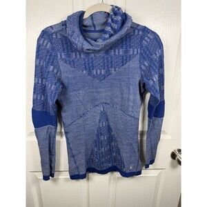 Smartwool Intraknit Thermal Max Merino Base Layer Pattern Hoodie Small Cowl